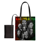Black Lives Matter Ver 2 Leather Ordinary Tote Bag